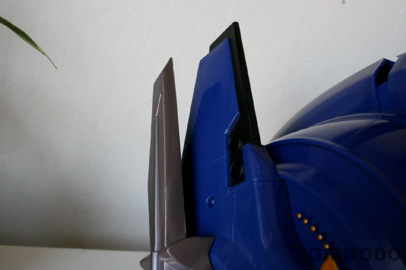 Illustration for article titled Optimus Prime Voice-Changing Helmet and Battle Blaster Review